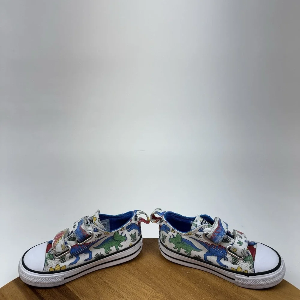 Little Kids Boys Converse Chuck Taylor All Star 2V Dino Sneakers Shoes Size 7 C